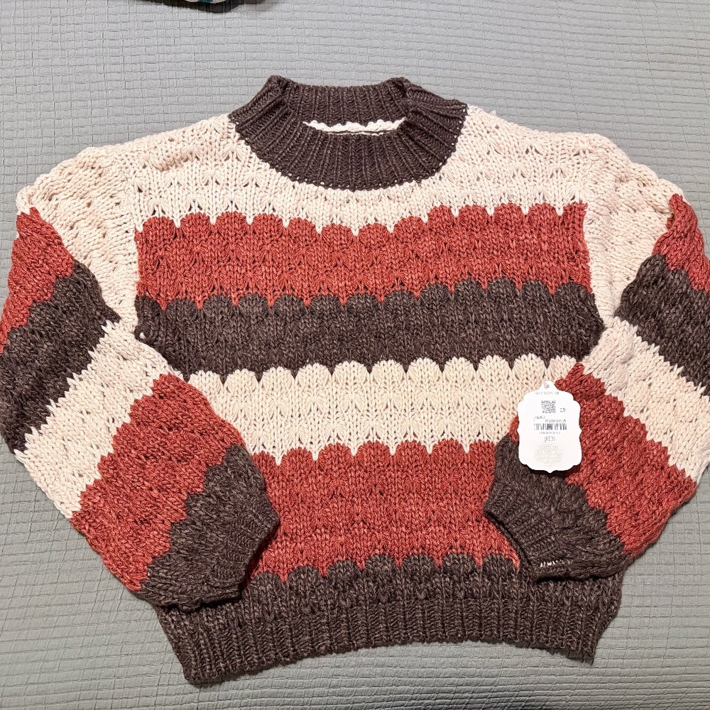 Altar'd State Mock Neck Sweater - Size Medium